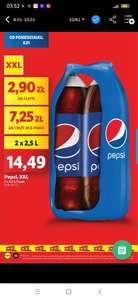 Pepsi 2x2,5L 14,49 w Lidlu