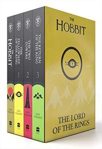 The Hobbit & The Lord of the Rings Boxed Set: J.R.R. Tolkien - zestaw ksiazek w j. angielskim @amazon.pl