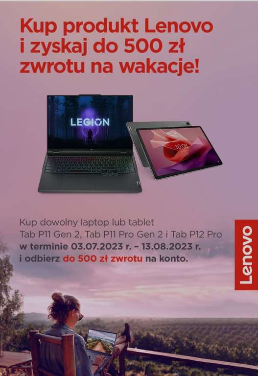 Tablet LENOVO Tab P11 2 gen. TB350FU 11.5" 6/128 GB Wi-Fi Szary + Rysik - cashback -300zł