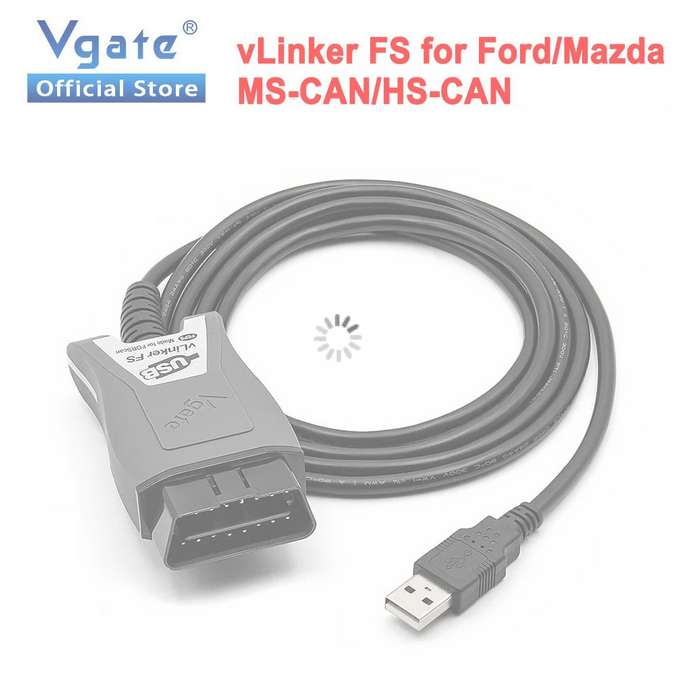 Vgate vLinker FS OBD2 USB Adapter rekomendowany przez FORScan HS/MS-CAN Auto Switch US $26.21