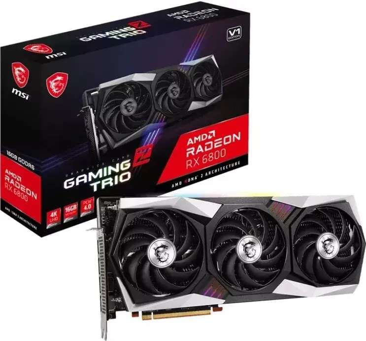 [DE]MSI AMD Radeon RX 6800 Gaming Z Trio 16GB 459.5€