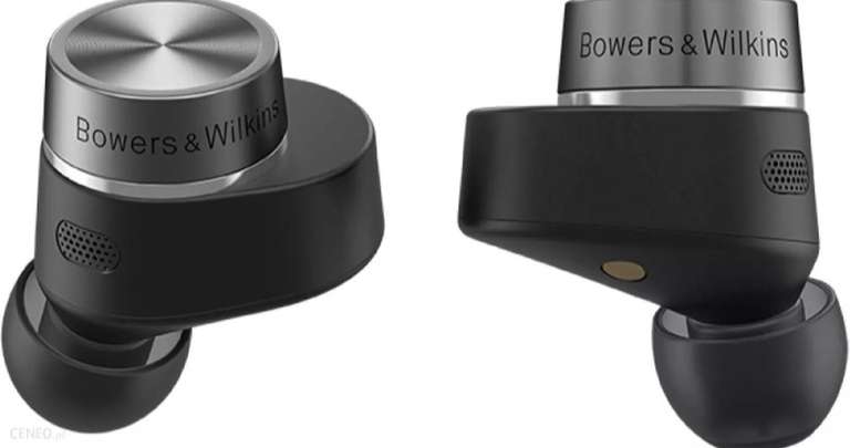 Słuchawki bezprzewodowe Bowers & Wilkins PI7 S2 Satin Black - dokanałowe - Bluetooth 5.0