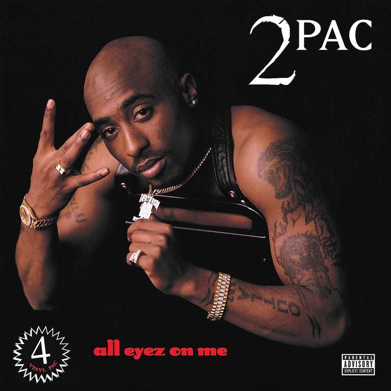 2PAC - All Eyez on Me 4LP Winyl