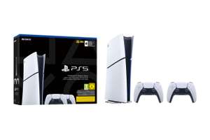 Konsola Sony PlayStation PS5 Slim Digital z dwoma padami