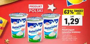Jogurt naturalny kremowy Pilos 400 g [Lidl