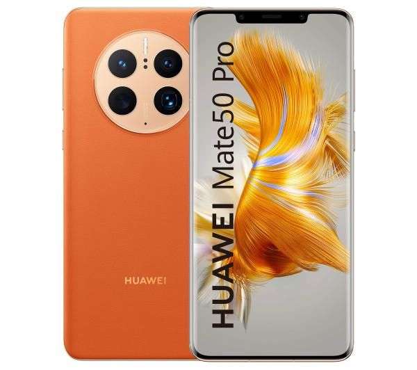 Smartfon HUAWEI Mate 50 Pro 8/512GB pomarańczowy