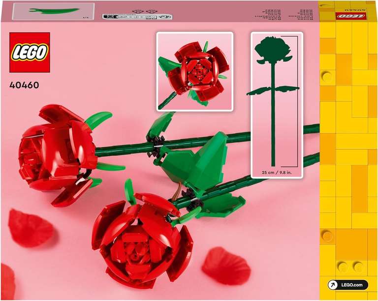 LEGO 40460 Róże | 10980 Zielona płytka konstrukcyjna | 41739 Pokój Liann | 60372 Akademia policyjna | 10956 Park rozrywki