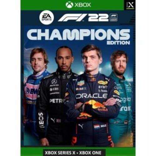 F1 22 Edycja Mistrzowska Xbox One & Xbox Series X|S w Polskim Xbox. cena z 399,99 na 59,98