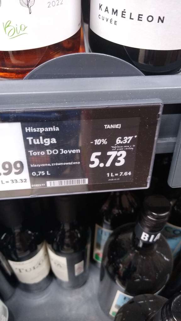 Joven Wino Toro Tulga 0,75l