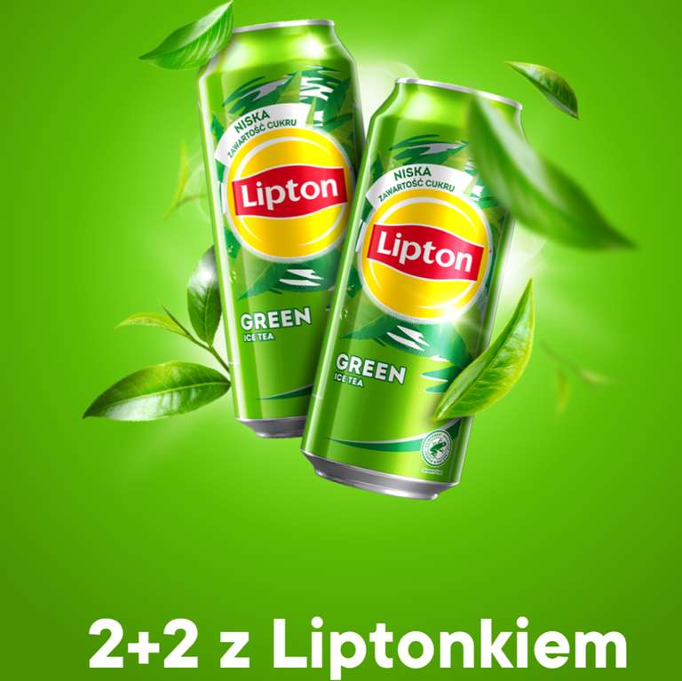 Lipton Zielona Herbata 0,5l 2+2