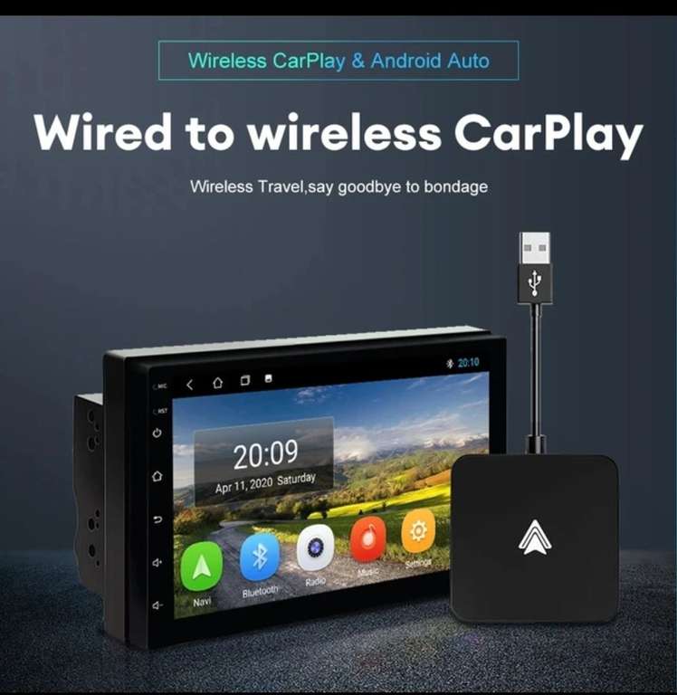Bezprzewodowy Carplay / AndroidAuto