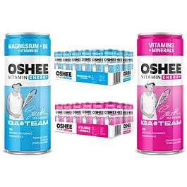 30% taniej zestaw 48 szt. OSHEE Vitamin Energy - Witaminy i Minerały + Magnez 250 ml