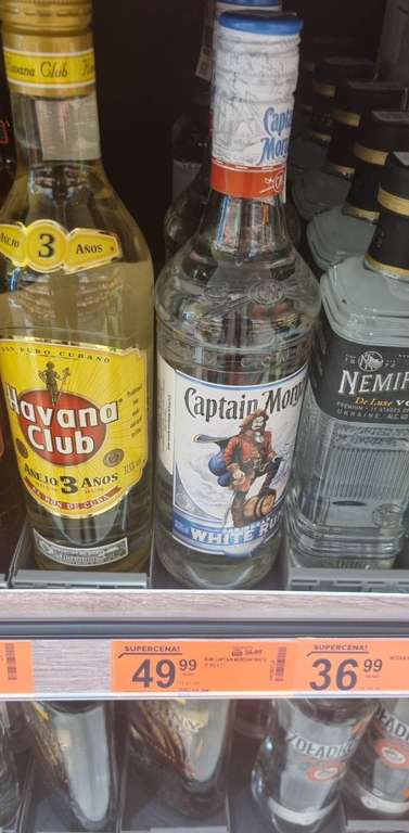 Rum captain Morgan biały 0.7l Biedronka