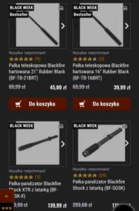 Black Week pałki Blackfire w Militaria.pl