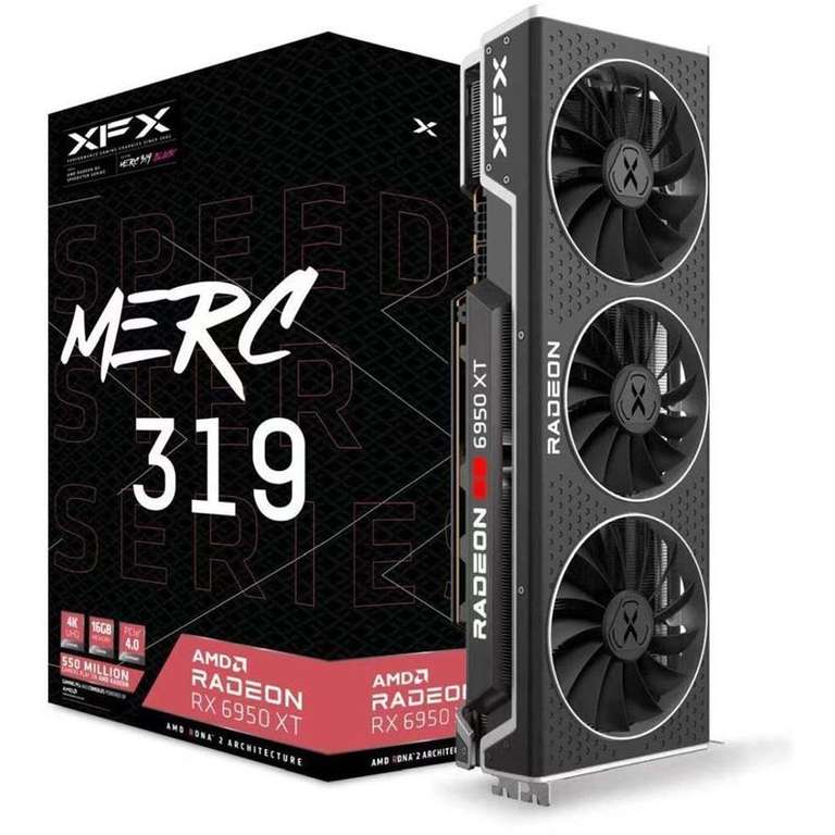 Karta graficzna XFX RX 6950XT MERC BLACK 16GB + gra TLoU [629€]