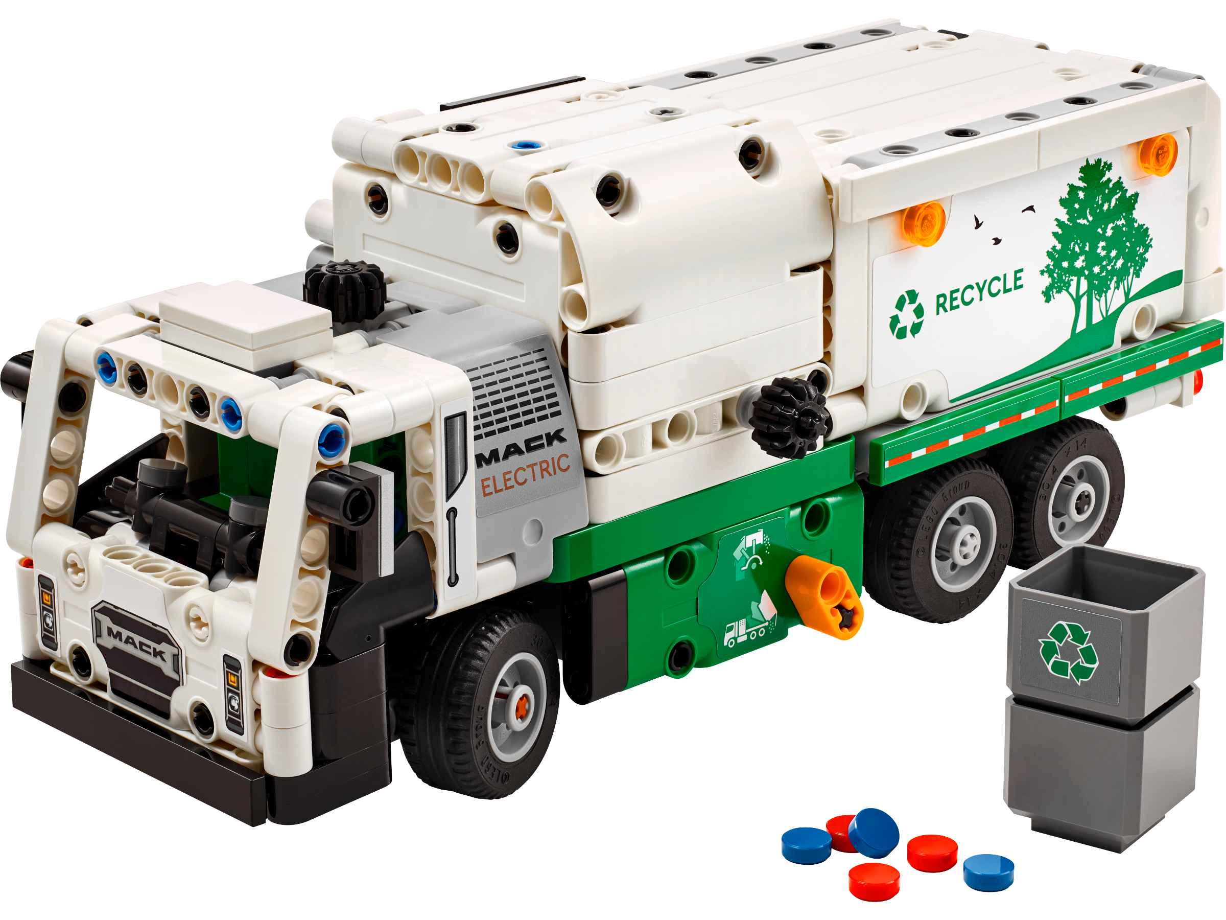LEGO Technic 42167 Śmieciarka Mack LR Electric | w opisie 42233, 42197, 42213, 42227, 42158, 42160