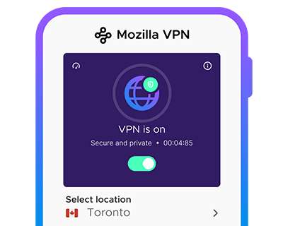Mozilla VPN (infrastruktura Mullvad) - 12 miesięcy