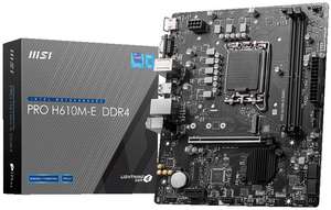 Płyta główna MSI Pro H610M-E DDR4 / LGA 1700