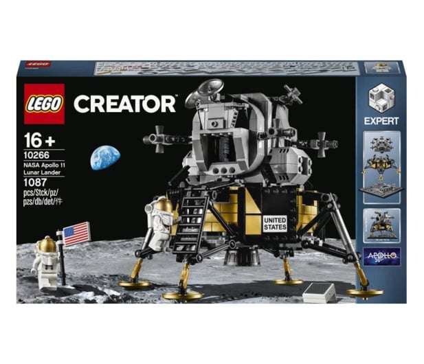 LEGO OUTLET - Creator 10266 Lądownik księżycowy Apollo 11 NASA + Zajączki wielkanocne gratis - zestawienie na al.to