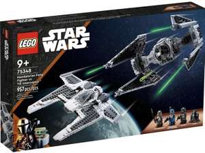 Klocki LEGO Star Wars 75348 Mandaloriański Fang Fighter vs TIE Interceptor