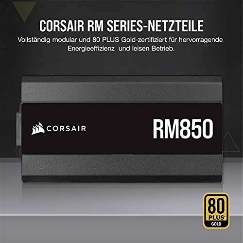 Zasilacz Corsair RM850 (2021) 80 Plus Gold (102,02 euro z wysyłką)