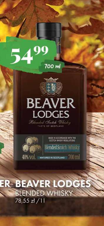 Beaver Lodges Blended Scotch Whisky 700ml - Al.Capone