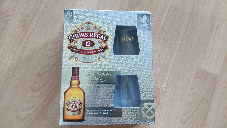 Chivas Regal 12 yo 0,7 Blended Scotch Whisky + 2 szklanki