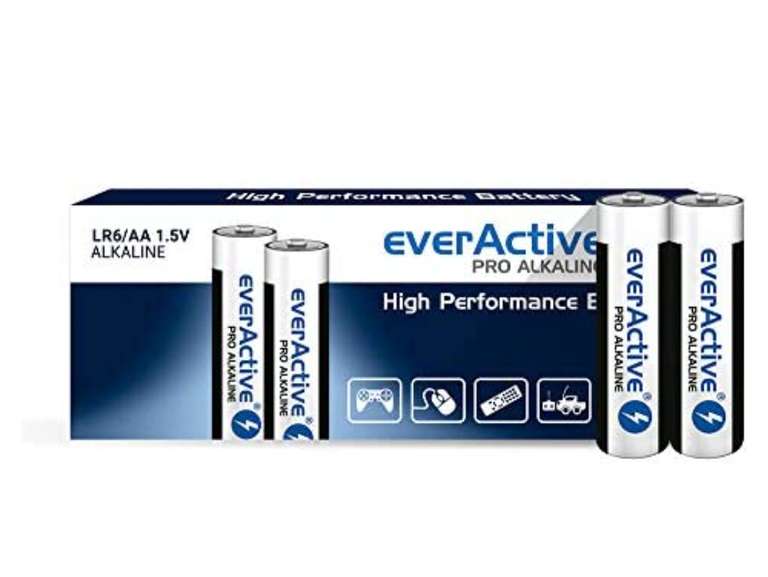 EverActive Baterie AA Pro alkaliczne Mignon LR6 10 sztuk