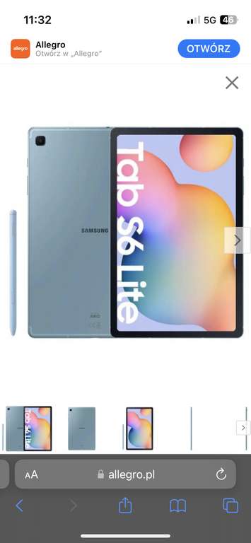 Samsung Galaxy Tab S6 Lite 2022 10.4'' 4/64GB LTE