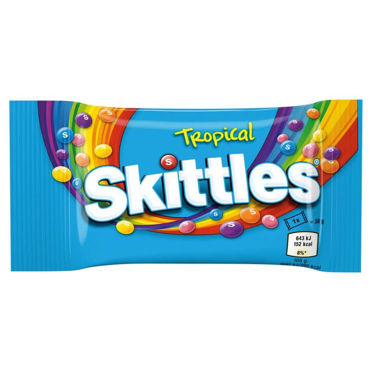 Cukierki Skittles Tropical 38g // Lidl Konstantynów Łódzki