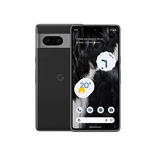 Smartfon Google Pixel 7 8/128 -606,55 € - czarny Obsidian - Amazon