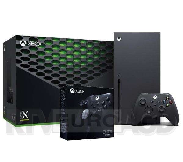 Konsola Xbox Series X + pad Xbox One Elite Series 2