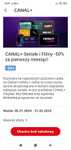 CANAL+ Seriale i Filmy -50% za pierwszy miesiąc! @Kaufland ,aplikacja.