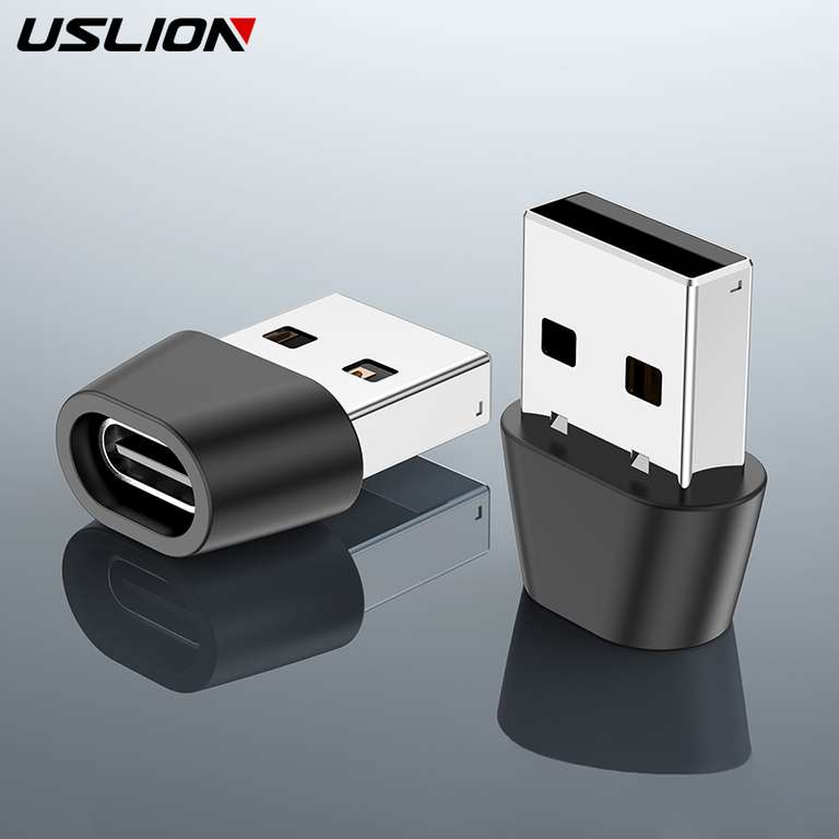 Przejściówki USLION USB -USB C 3 sztuki