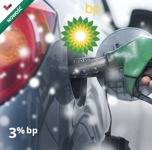 mOkazja BP zwrot 3% na tankowanie i zakupy (ok. -20gr/l dla benzyny) dla wybranych klientów mBanku