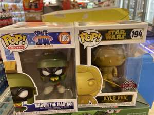 Lidl Jaworzno Figurka POP 194 Star Wars Kylo Ren Oraz POP Movies Marvin The Martian.