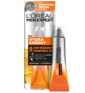 L'Oréal Men Expert Roll-on pod oczy przeciw zmęczeniu skóry dla mężczyzn z witaminą C i kofeiną