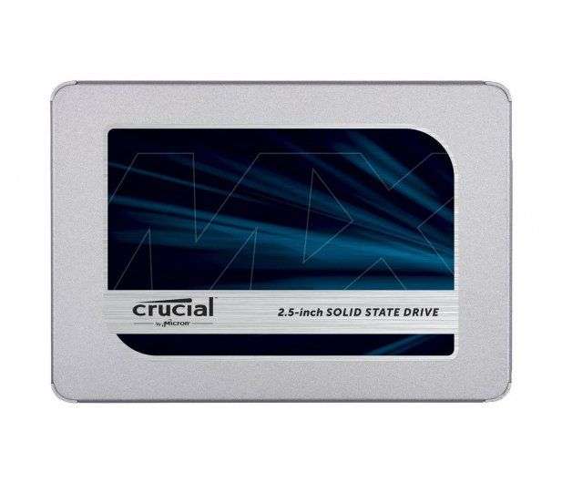 Dysk SSD Crucial MX500 1TB 2,5" SATA (500GB 229zł)