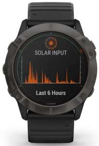 Smartwatch Garmin Fenix 6X Pro Solar Edition szary Zegarek 010-02157-21 | rozmiar 51 mm |