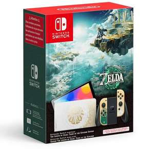 Konsola NINTENDO Switch OLED Model The Legend of Zelda: Tears Of The Kingdom Edition (dla klubowiczów mediamarkt 1529zł)