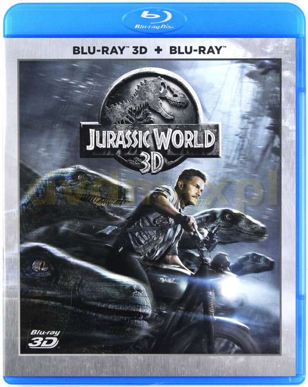 Jurassic World 3D (Park Jurajski 4) [Blu-Ray 3D]+[Blu-Ray] PL