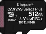 Karta pamięci microSD Kingston Canvas Select Plus SDCS2 512GB