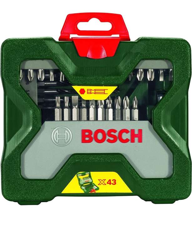 Bosch X-Line 43-częściowy zestaw wierteł (drewno i metal) i bitów