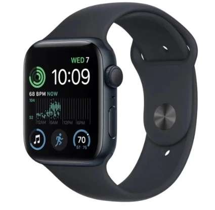Apple Watch SE GPS + Cellular (2nd Gen, 2022) 40mm czarny