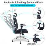 Krzesło biurowe (fotel ergonomiczny) Ticova €95,7