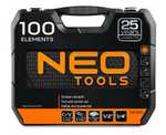 Zestaw narzędzi NEO TOOLS 08-920 100szt (zawartość zestawu w opisie, start 12.03 o 20:00) @ Allegro