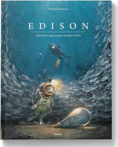Książki dla dzieci Edison i Einstein, Torben Kuhlmann, Wydawnictwo Tekturka
