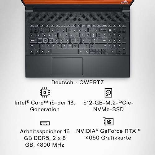 Laptop Dell G15 5530, rtx 4050, Intel Core i5-13450HX, win 11 - 872 euro