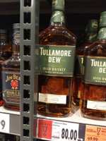 Whiskey Tullamore Dew, różne pojemności 1l 80 zł, 0.7l 59,90 zł, @Kaufland, Dąbrowa Górnicza
