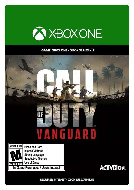 Gra Call of Duty Vanguard Xbox One - aktywacja VPN Turcja
